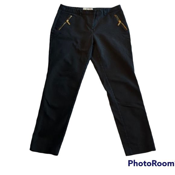 MICHAEL Michael Kors Pants - Black Ankle Length Chinos by Michael Kors Size 8